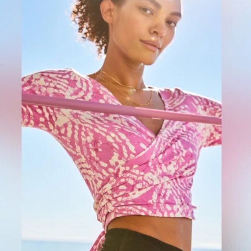 Anthropologie wrap Top